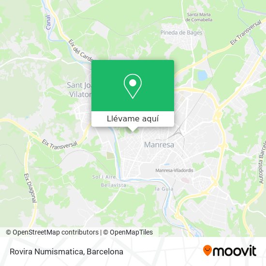 Mapa Rovira Numismatica