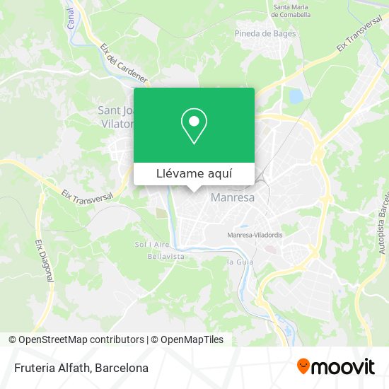 Mapa Fruteria Alfath