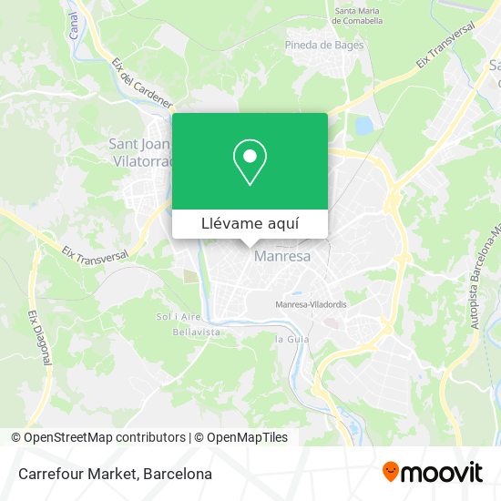 Mapa Carrefour Market