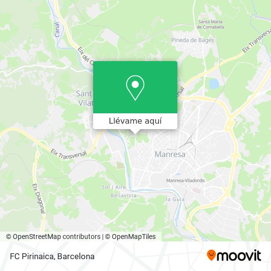 Mapa FC Pirinaica