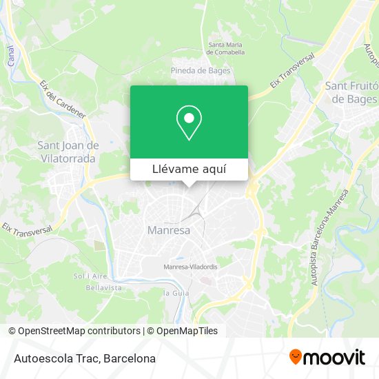 Mapa Autoescola Trac