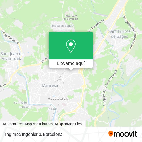 Mapa Ingimec Ingenieria