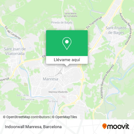 Mapa Indoorwall Manresa