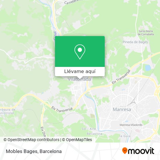 Mapa Mobles Bages
