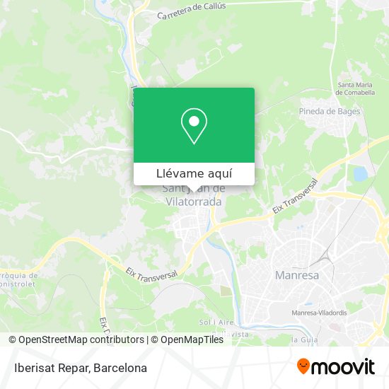 Mapa Iberisat Repar