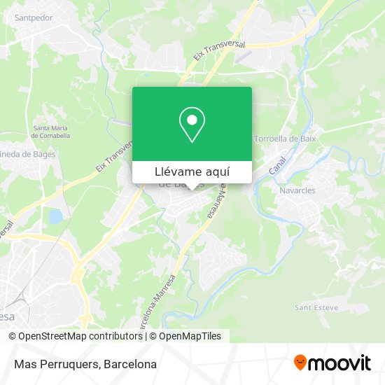 Mapa Mas Perruquers