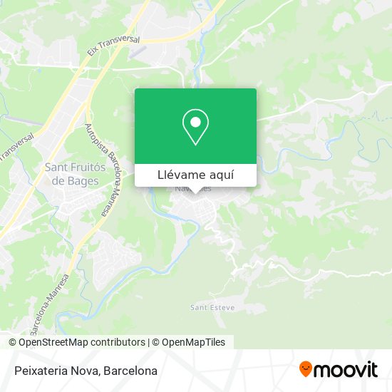 Mapa Peixateria Nova