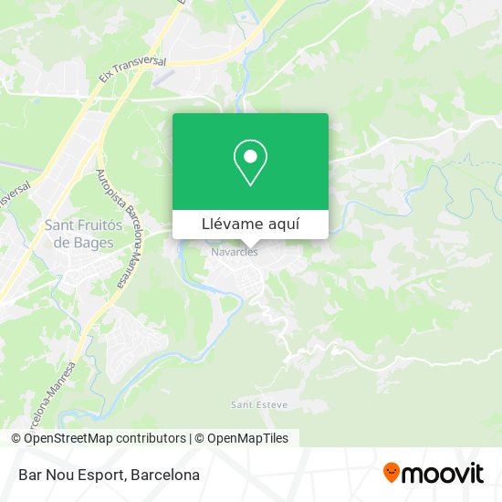 Mapa Bar Nou Esport
