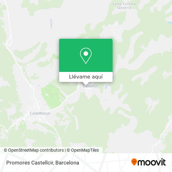 Mapa Promores Castellcir