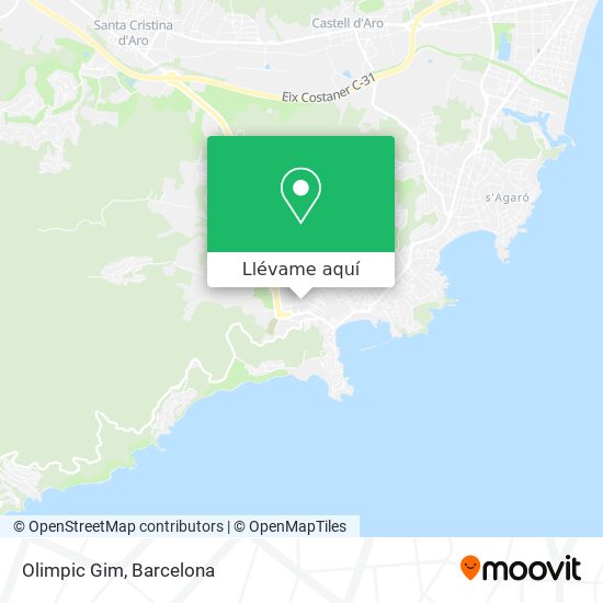 Mapa Olimpic Gim