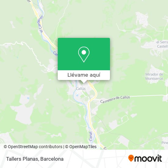 Mapa Tallers Planas