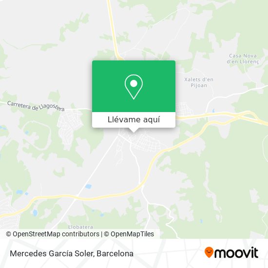 Mapa Mercedes García Soler
