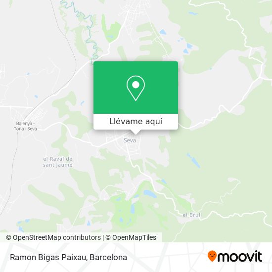 Mapa Ramon Bigas Paixau