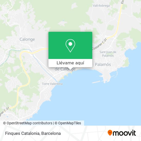 Mapa Finques Catalonia