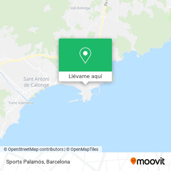 Mapa Sports Palamós
