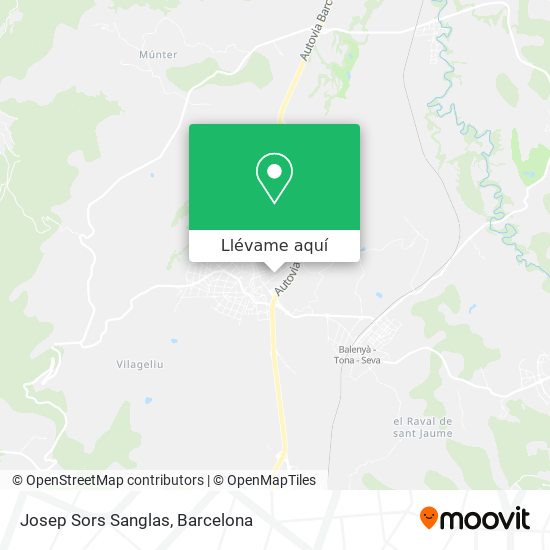 Mapa Josep Sors Sanglas