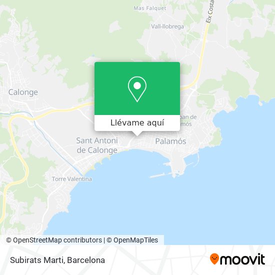 Mapa Subirats Marti