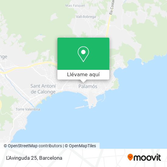 Mapa L'Avinguda 25