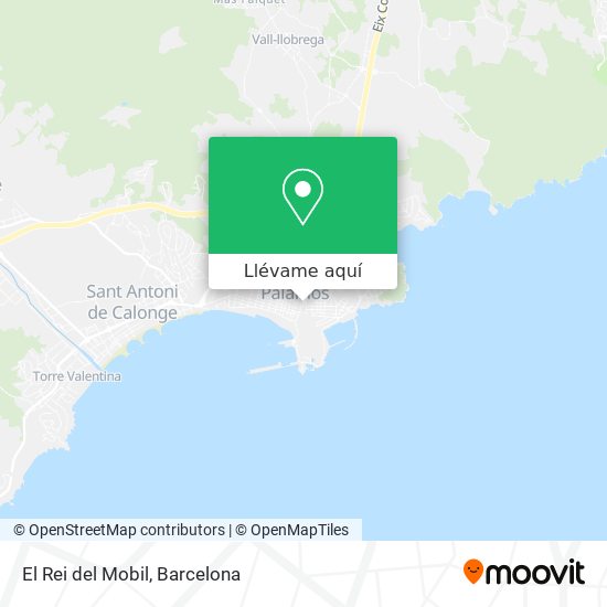 Mapa El Rei del Mobil