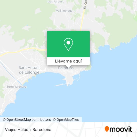 Mapa Viajes Halcon