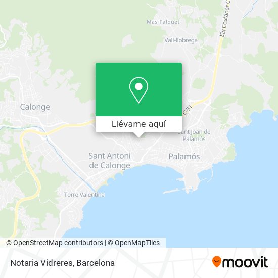 Mapa Notaria Vidreres