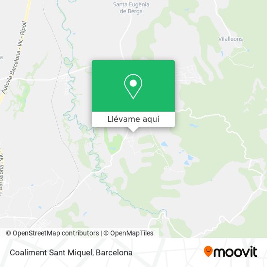 Mapa Coaliment Sant Miquel