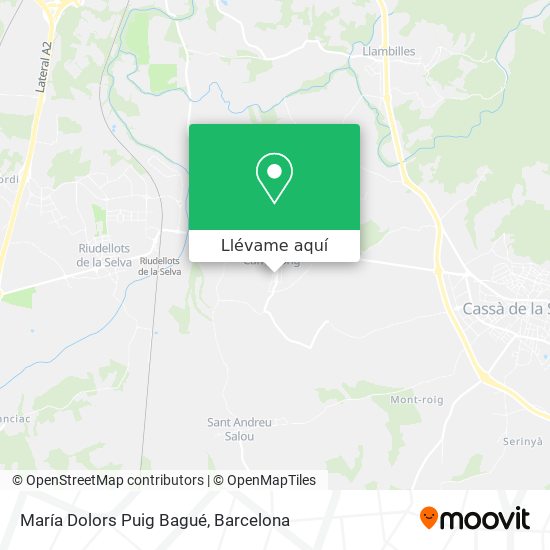 Mapa María Dolors Puig Bagué