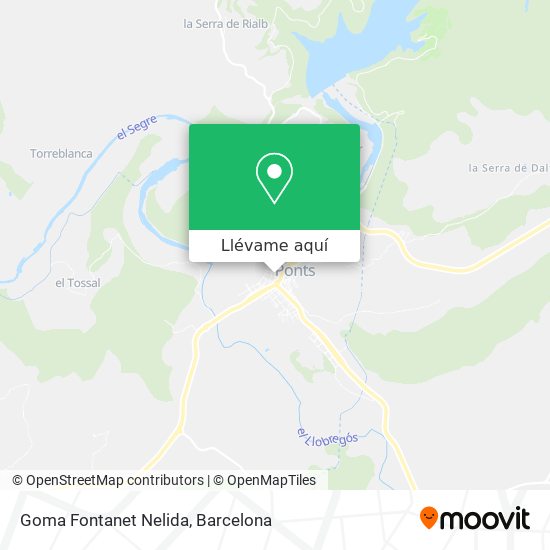 Mapa Goma Fontanet Nelida