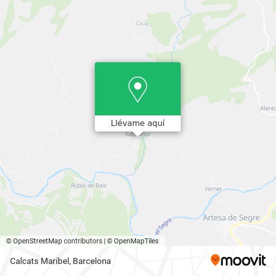 Mapa Calcats Maribel