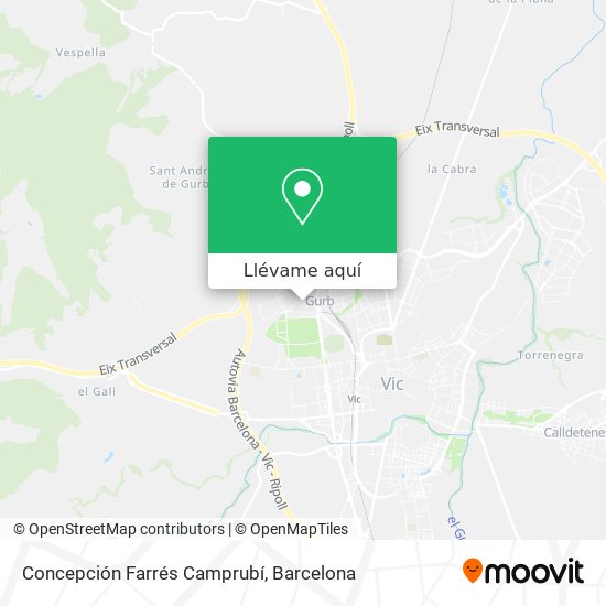 Mapa Concepción Farrés Camprubí