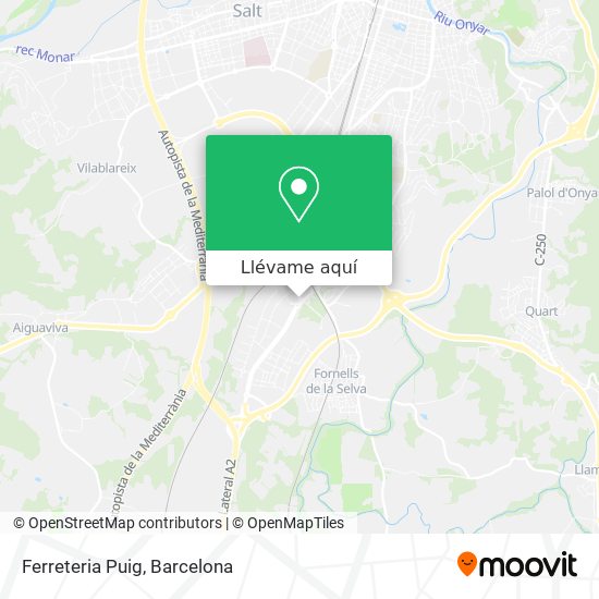 Mapa Ferreteria Puig