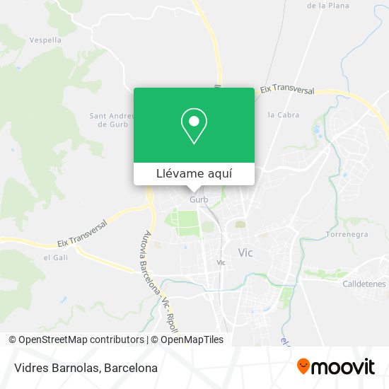 Mapa Vidres Barnolas