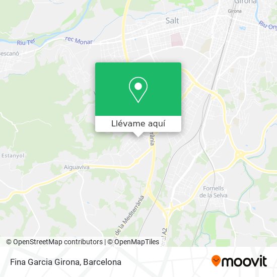 Mapa Fina Garcia Girona