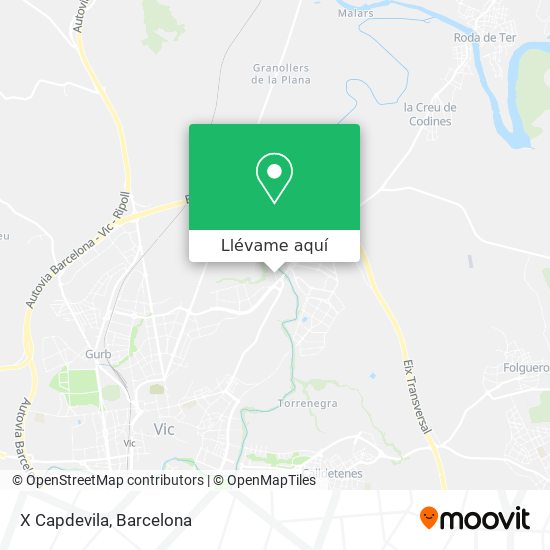 Mapa X Capdevila