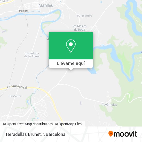 Mapa Terradellas Brunet, r