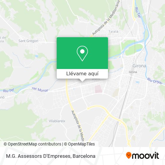 Mapa M.G. Assessors D'Empreses