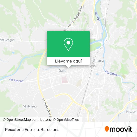 Mapa Peixateria Estrella
