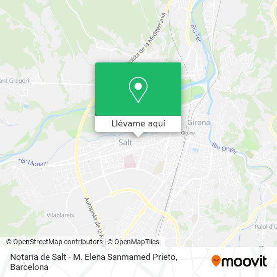 Mapa Notaría de Salt - M. Elena Sanmamed Prieto