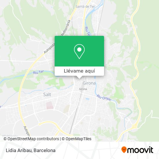 Mapa Lidia Aribau
