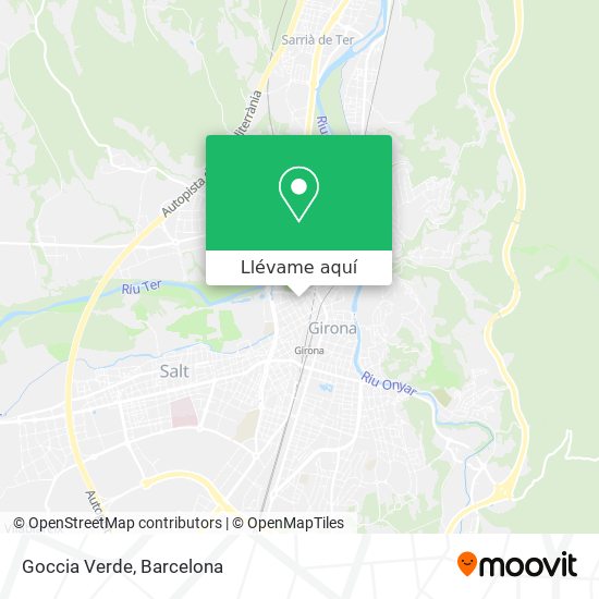 Mapa Goccia Verde