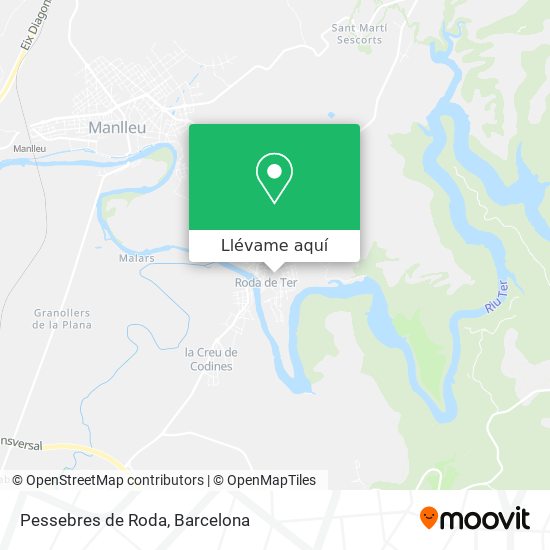 Mapa Pessebres de Roda