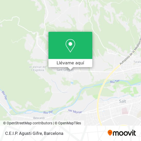 Mapa C.E.I.P. Agusti Gifre