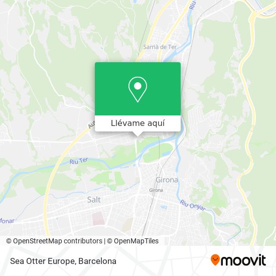 Mapa Sea Otter Europe