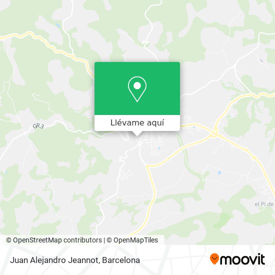 Mapa Juan Alejandro Jeannot