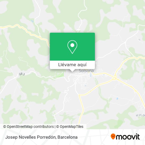 Mapa Josep Novelles Porredón