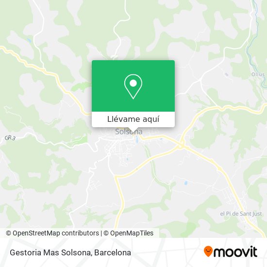 Mapa Gestoria Mas Solsona