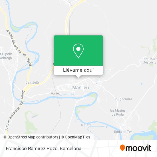 Mapa Francisco Ramírez Pozo