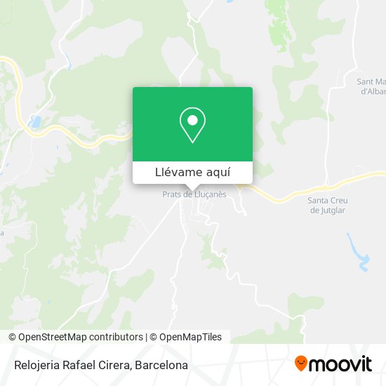 Mapa Relojeria Rafael Cirera