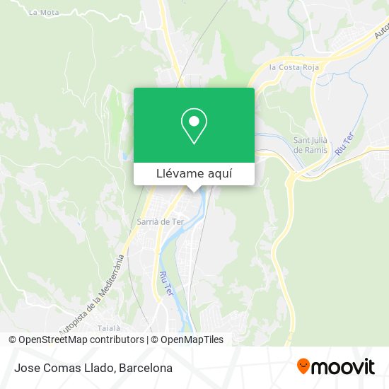 Mapa Jose Comas Llado