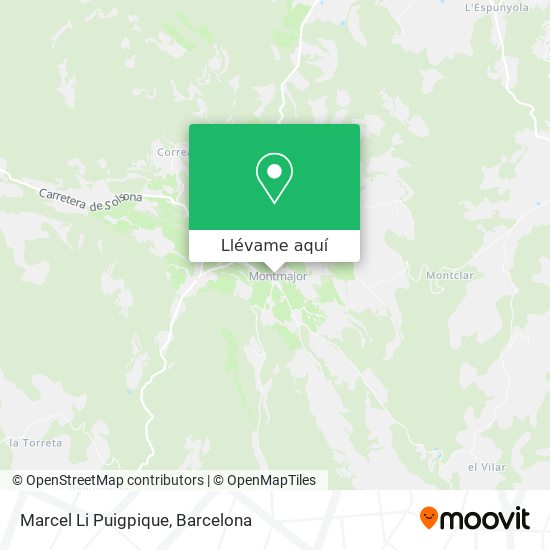 Mapa Marcel Li Puigpique